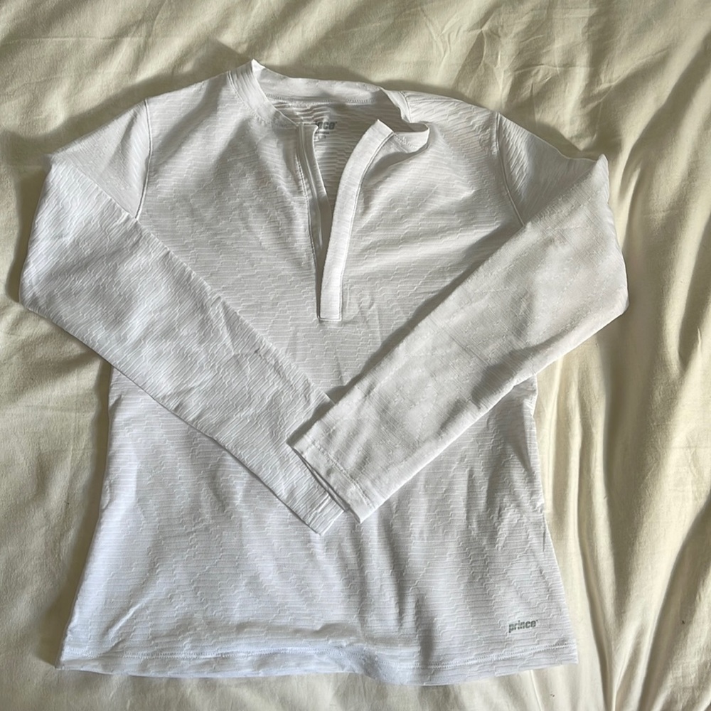 Prince Tennis Quarter-zip Pullover Size Small